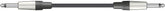 Citronic Braid Guitar Lead Black 3m
